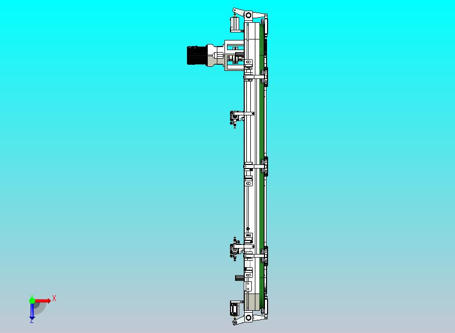 环形导轨矩形同步带T23-Y300线体