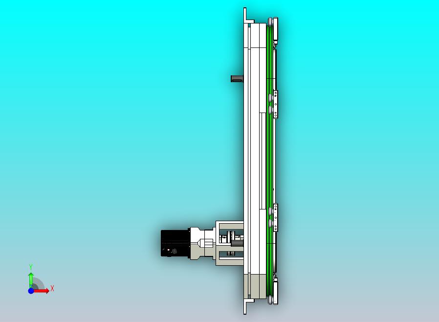 环形导轨矩形同步带T23-Y351线体