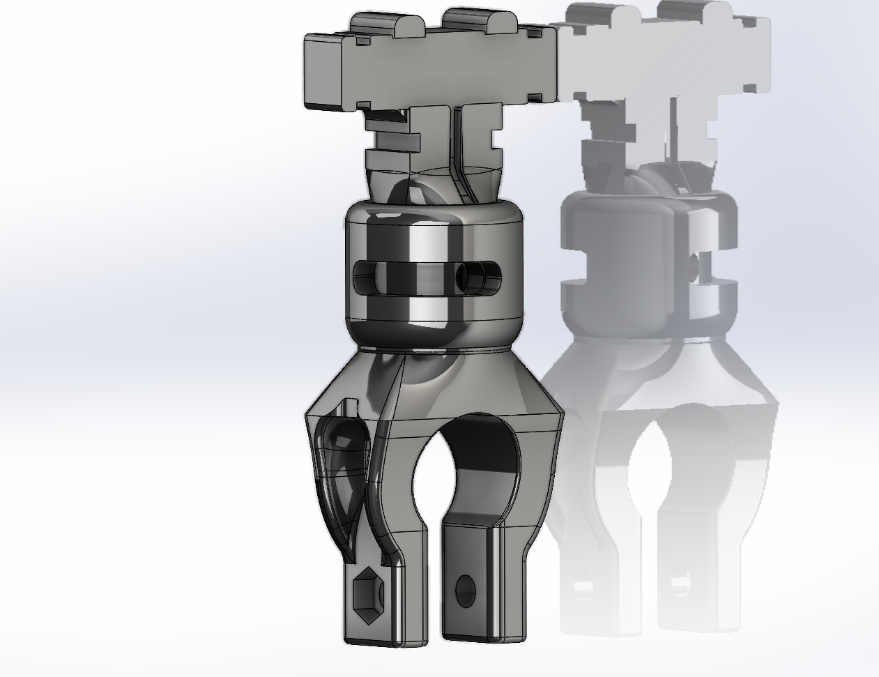 旋转偶极天线支架