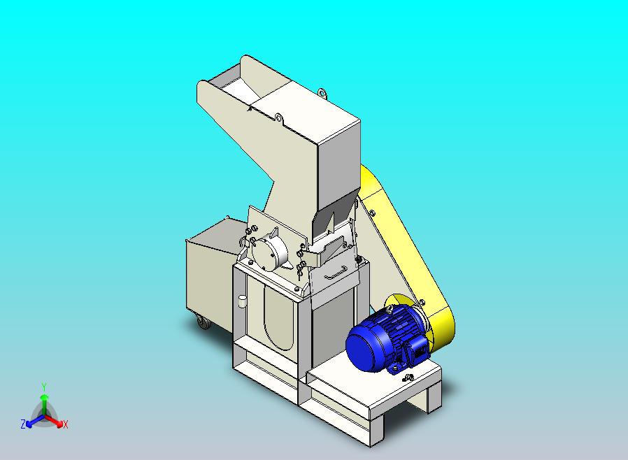 P2-001型粉碎磨机模型