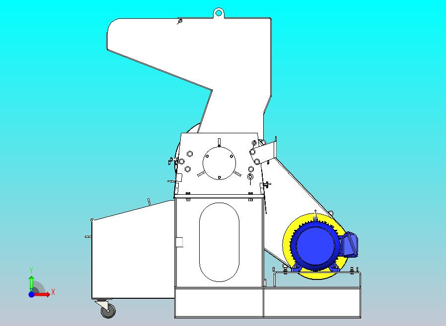 P2-001型粉碎磨机模型