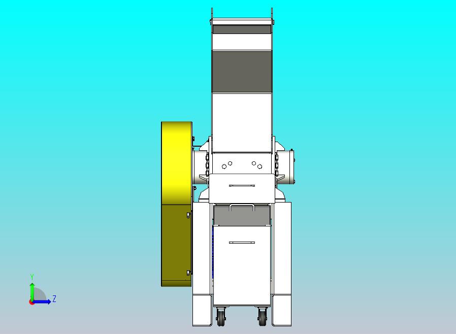 P2-001型粉碎磨机模型