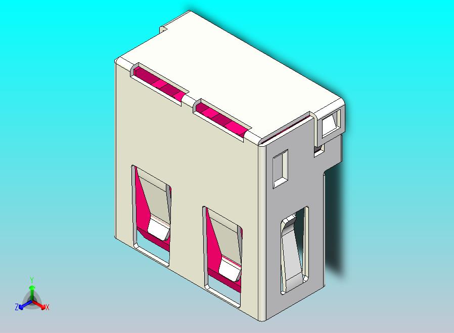 USB A 连接器母头 PD