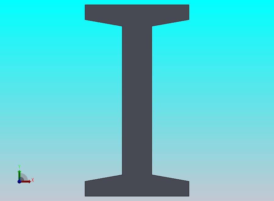 工字梁静态结构分析