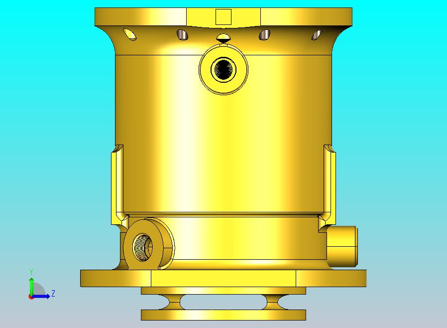 差动缸缸体