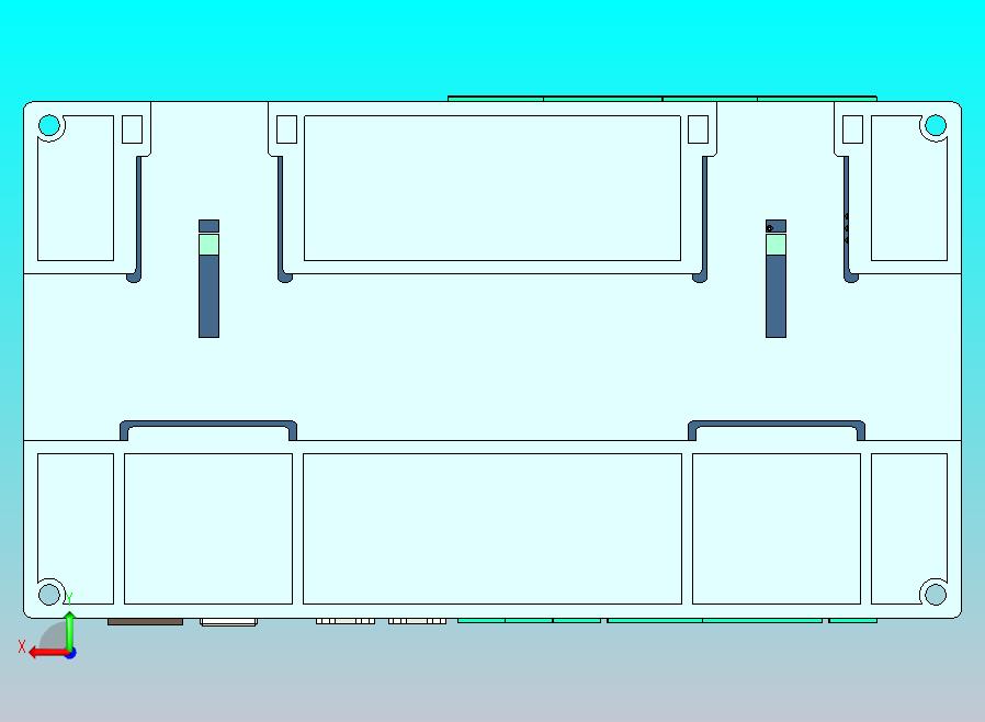 DIN导轨盒200x110x60MM