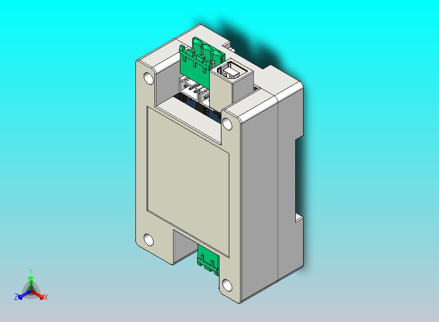 DIN 导轨盒 82x54x32MM