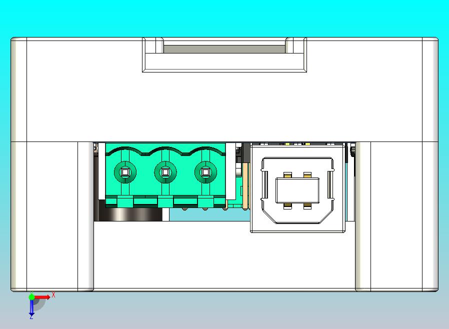 DIN 导轨盒 82x54x32MM