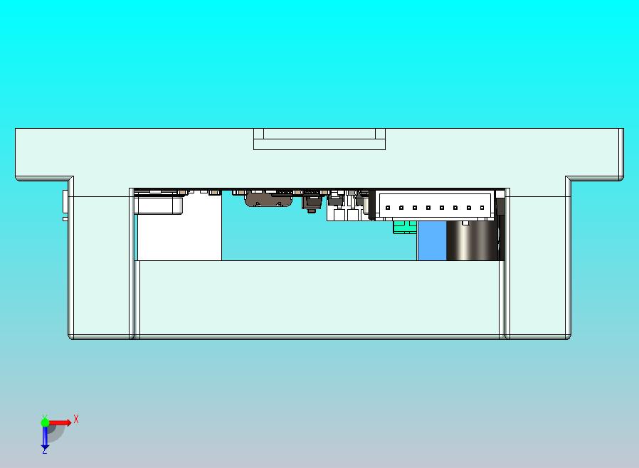 DIN 导轨盒 115x90x40MM