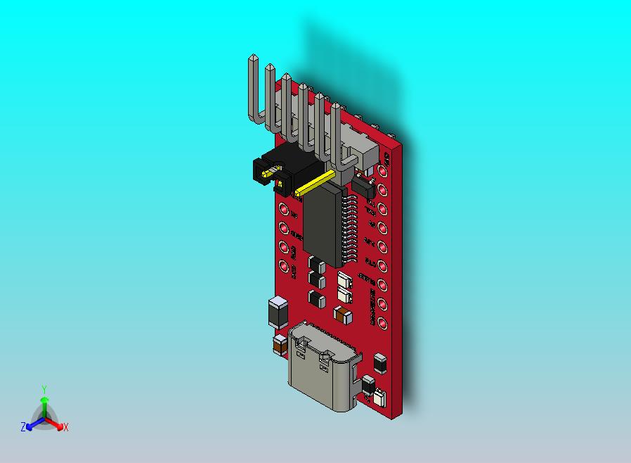 USB C FTDI FT232RL TTL 串行适配器