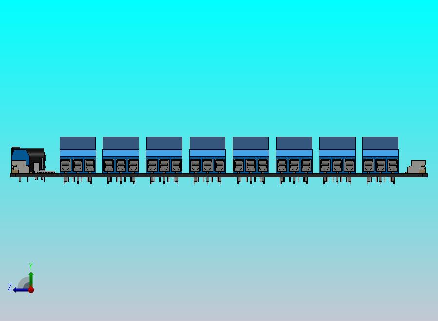 XL9535 i2C 16ch 继电器模块”