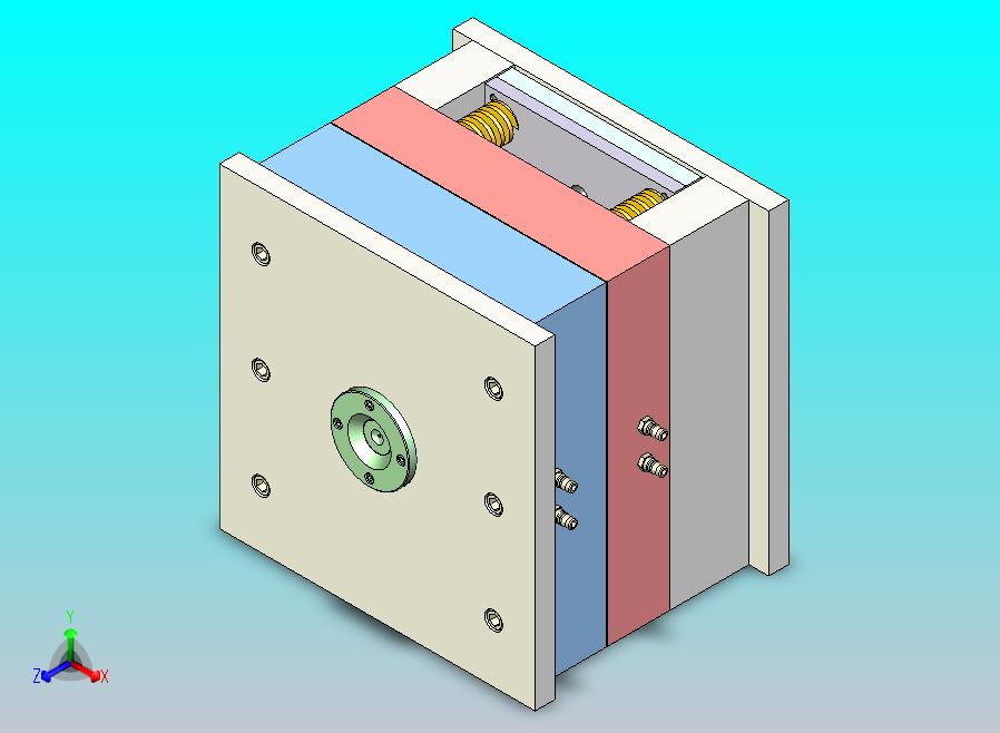 02带孔外壳注塑模具设计