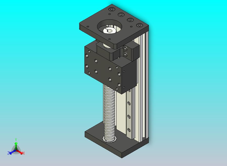 SXG5080-100mm – SFU1605 CNC 线性.滑轨