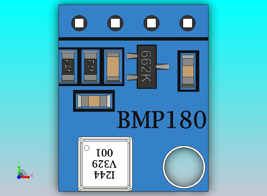 BMP180 海拔、气压、温度..zip