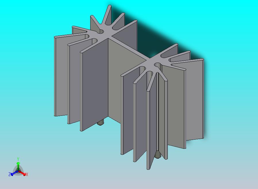 散热器“H”型； 42x25