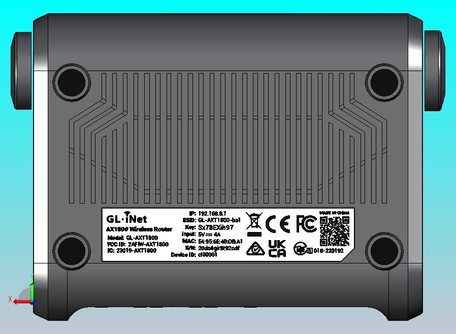 GL iNet AX1800 无线路由器