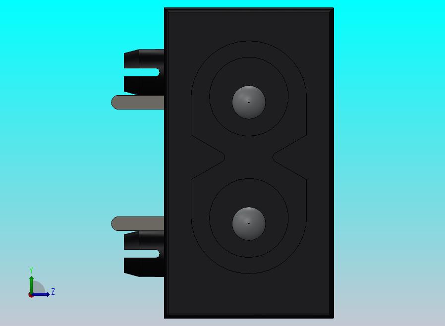 交流电源 PCB 连接器