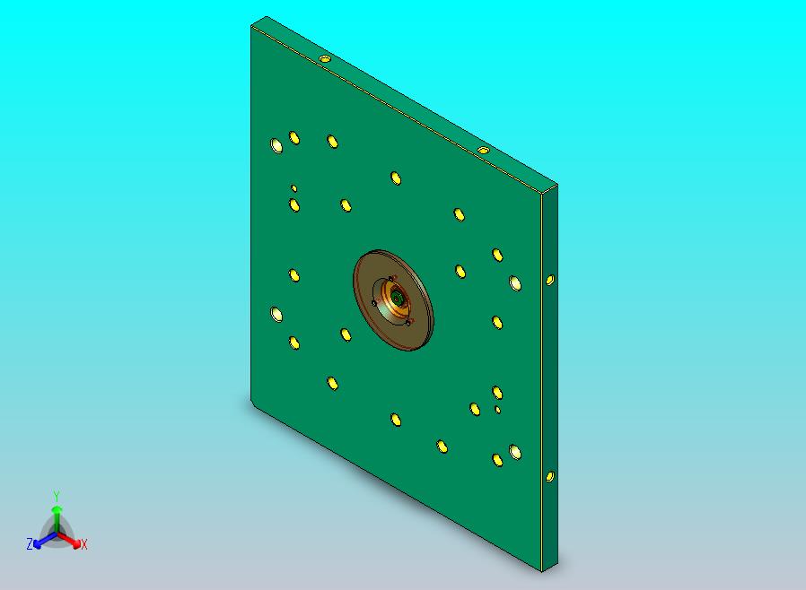 M140036-手套箱内斗模具-前后模顶出结构