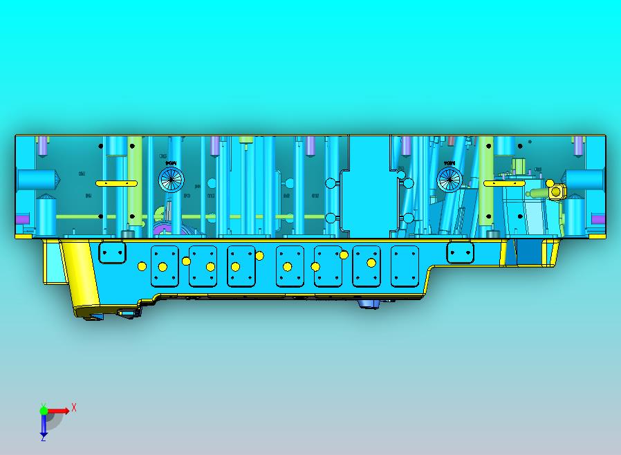 M150099-SUV后侧尾数据-一侧与B柱模具结构一致