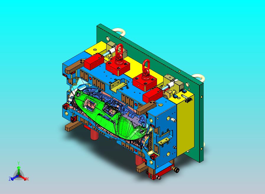 M140194-仪表板上蒙皮数据-直顶加斜顶结构较多