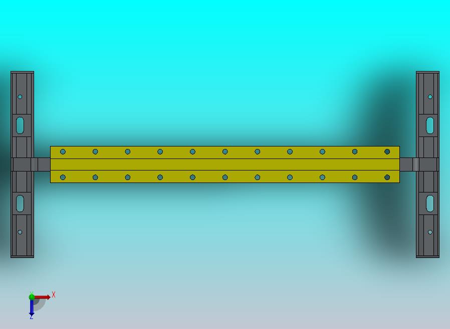72英寸方糖的垃圾梁