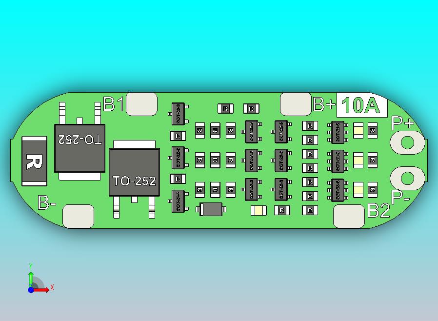 3S 10A 电池管理系统（BMS）
