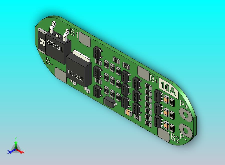 3S 10A 电池管理系统（BMS）