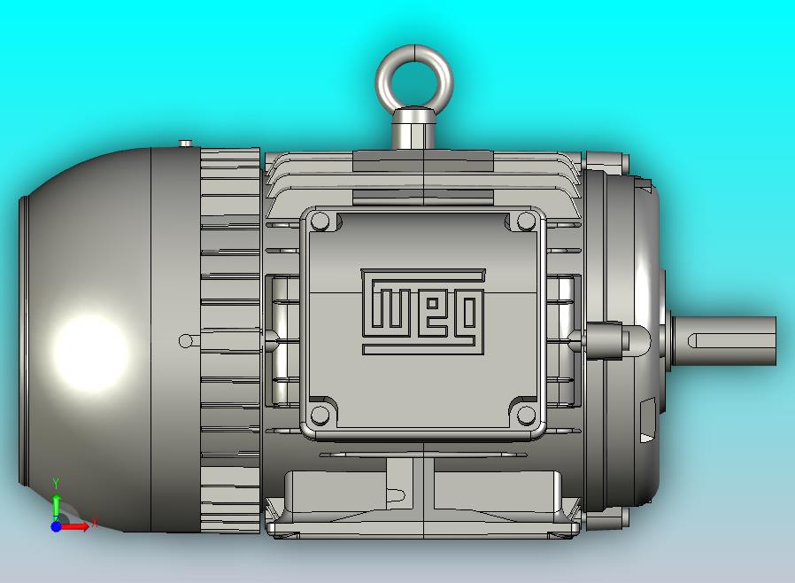 电机 - W22 IR3 Premium 7.5 cv-4p-l112m-3f-220380-v-60-hz-ic411