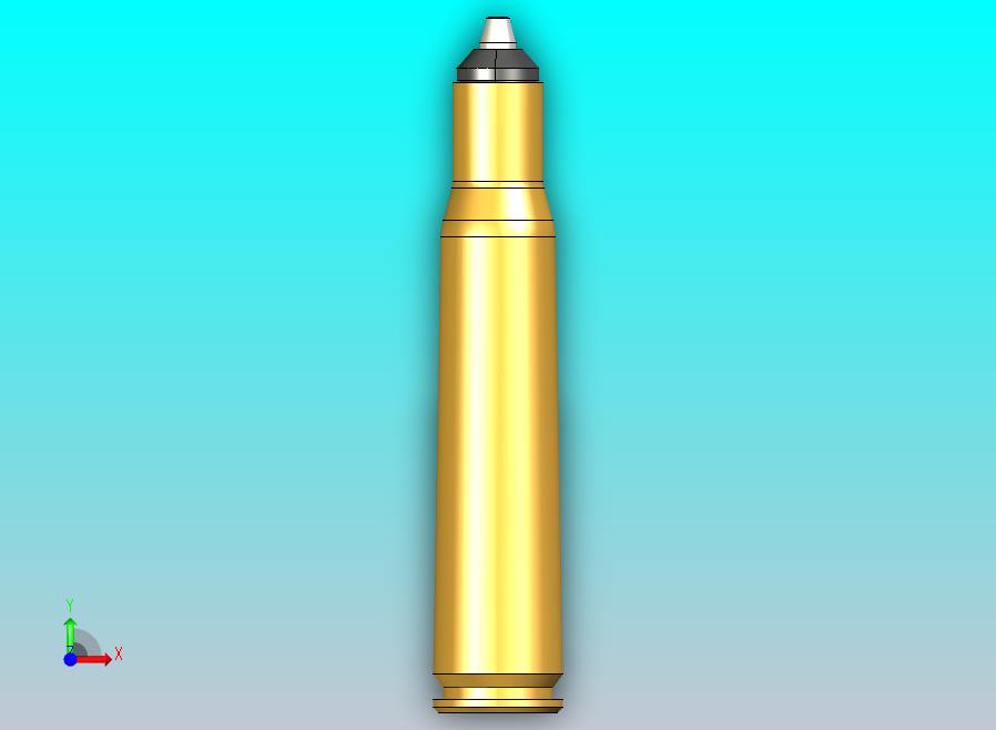 弹膛22 装在 .50 bmg 中