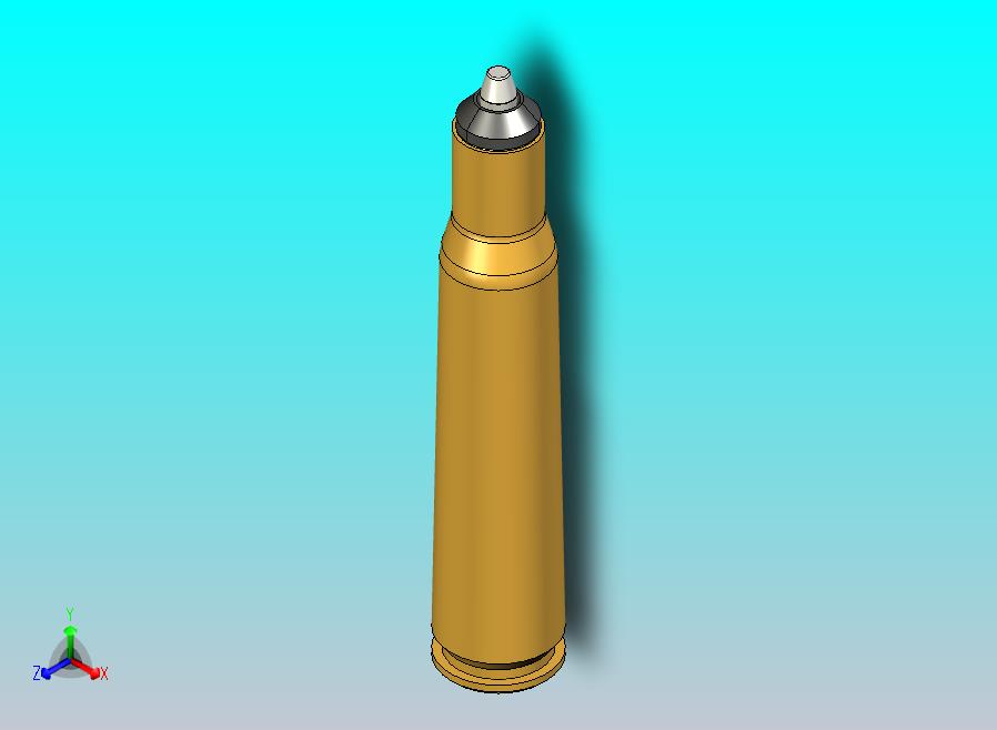 弹膛22 装在 .50 bmg 中