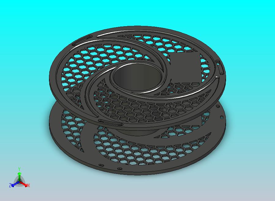 3D 打印线轴