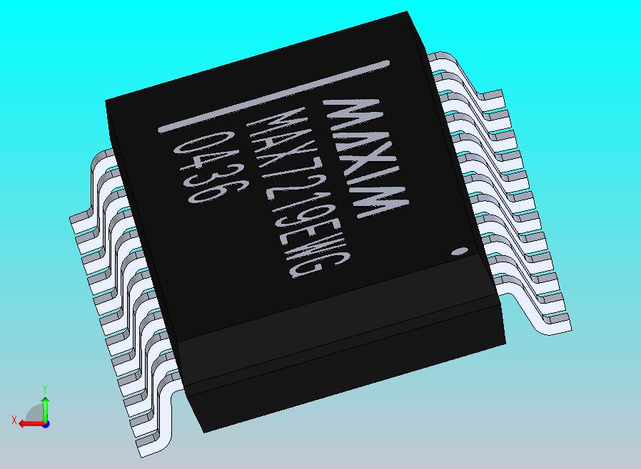 CI MAX7219CWG+