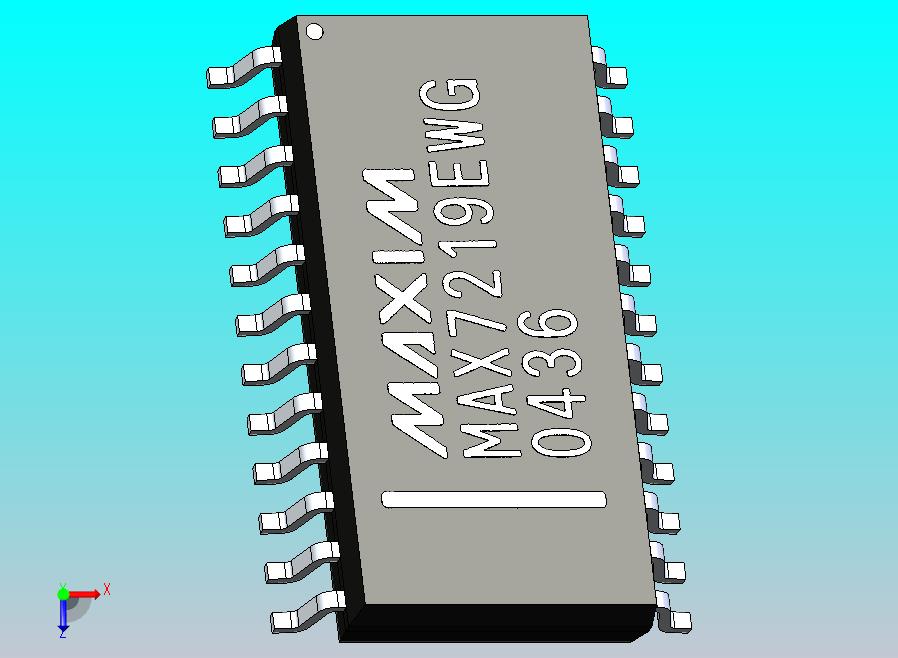 CI MAX7219CWG+
