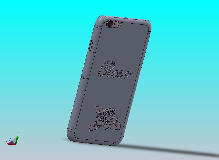 IPhone6玫瑰保护套