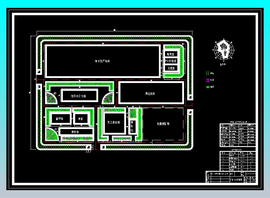 日产100吨饼干工厂设计 CAD+说明书
