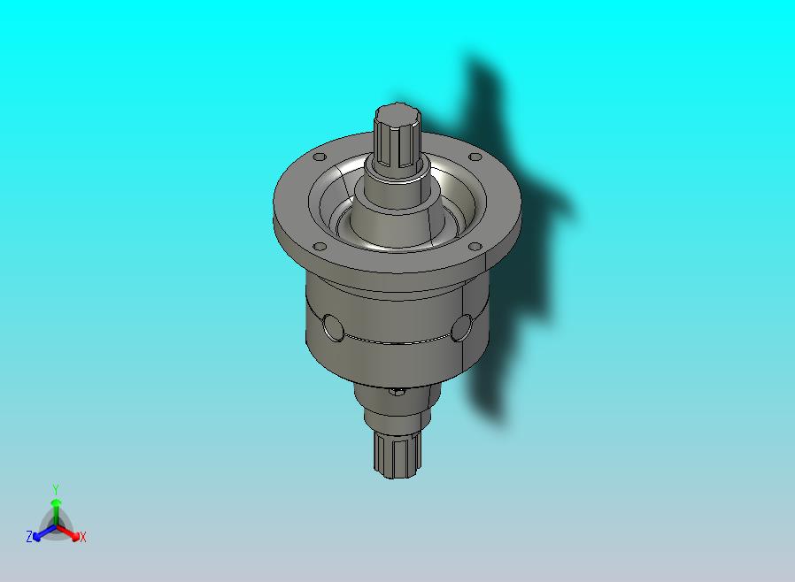 汽车差速器设计 含CAD+说明+三维图