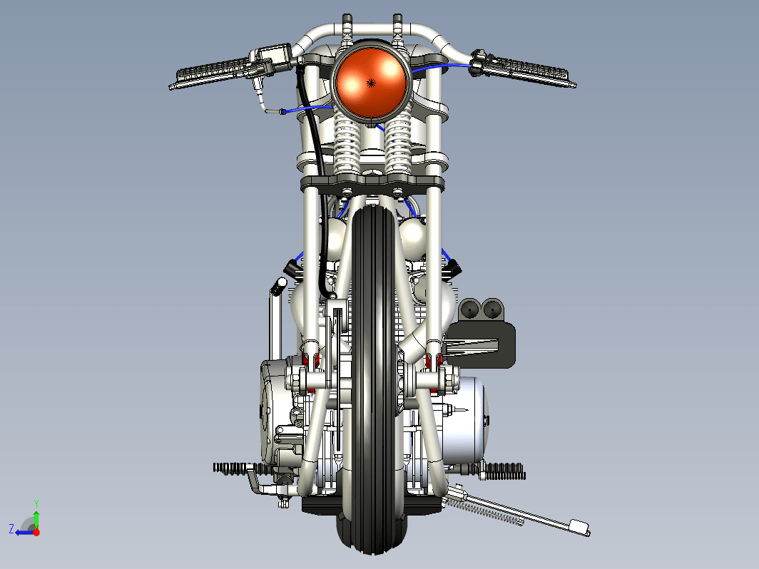 Yamaha定制摩托车