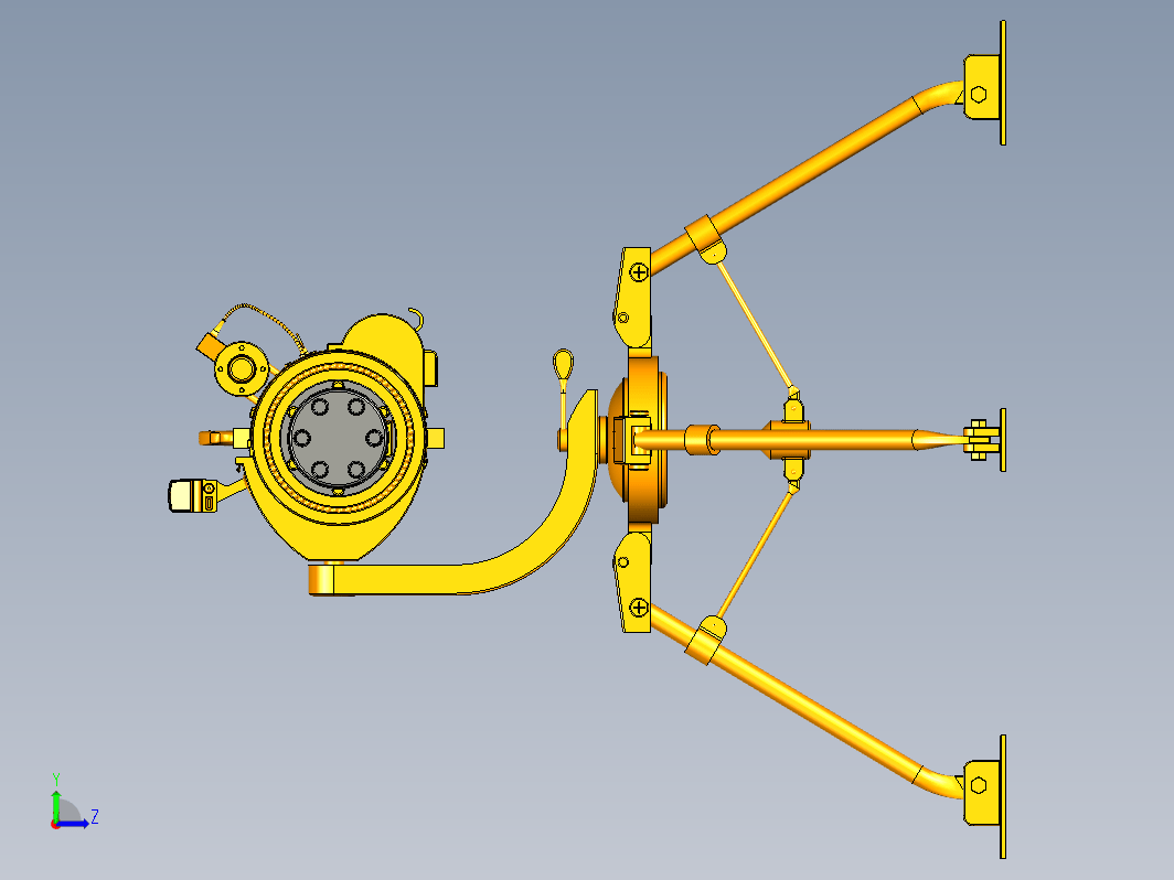 加特林玩具模型图档