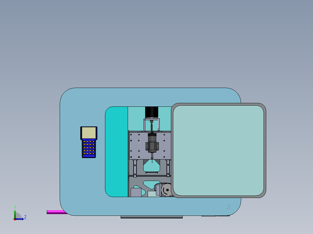 MRP300桌面型5轴CNC数控机床