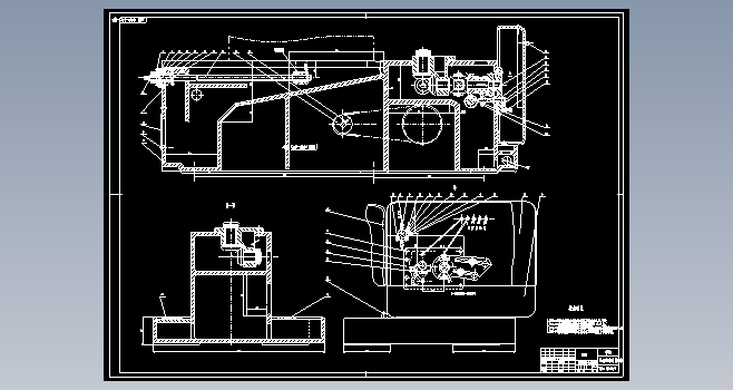 滚齿机床身部件结构设 CAD+说明