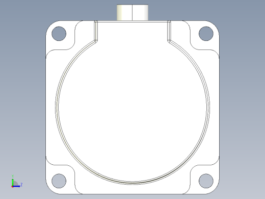 YK31112A  110mm三相步进电机（3D）缩略图
