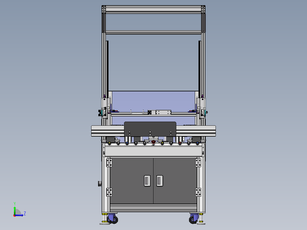 载具输送自动翻转机