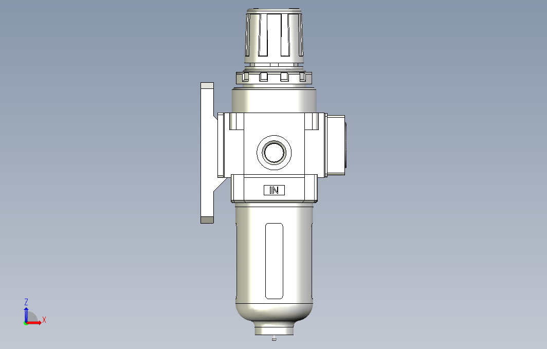 气源处理元件二点式组合3D-NFC-200-01-BG系列