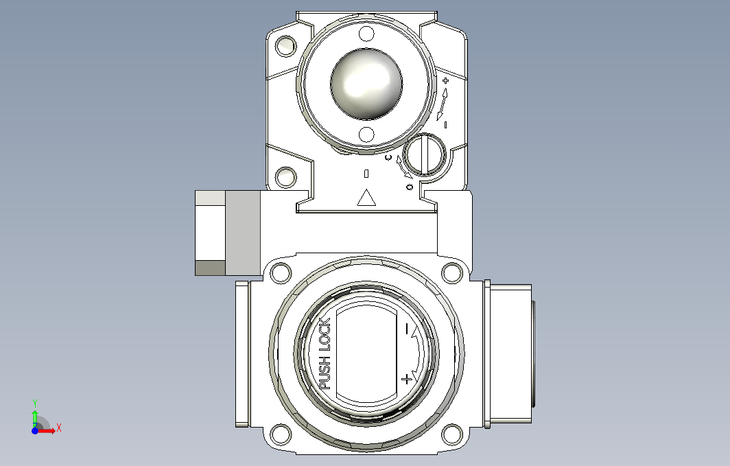 气源处理元件二点式组合3D-NFC-200-01-BG系列