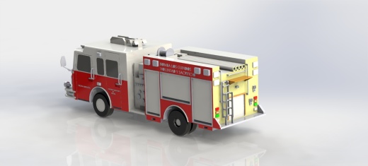 firetruck modal消防车缩略图