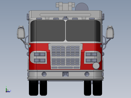 firetruck modal消防车缩略图
