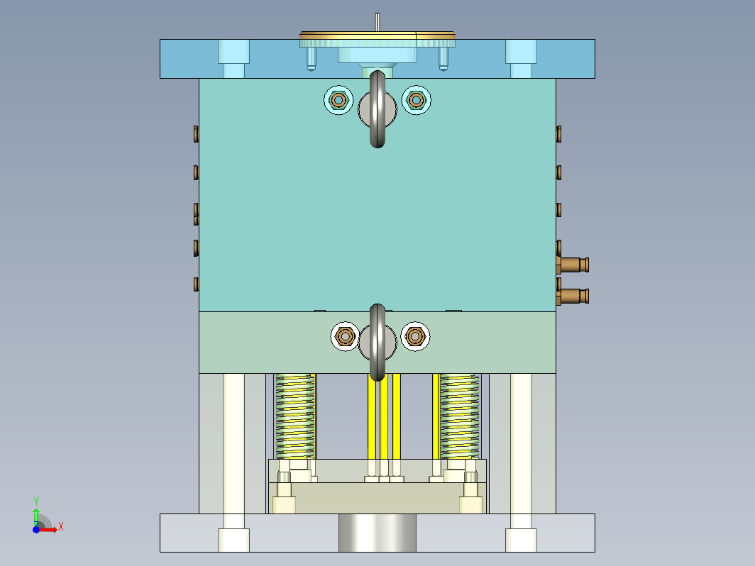 风扇罩注塑模具