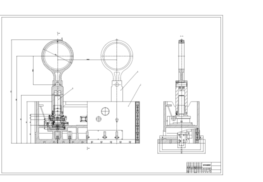 250吨闭式双点压力机执行机构设计+CAD+说明书