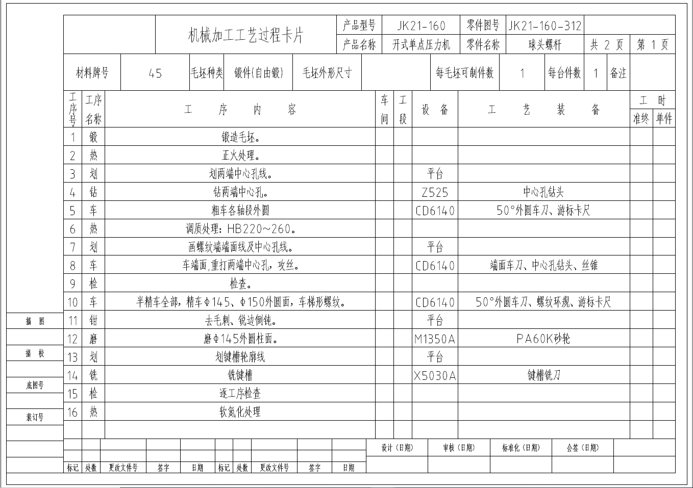 250吨闭式双点压力机执行机构设计+CAD+说明书