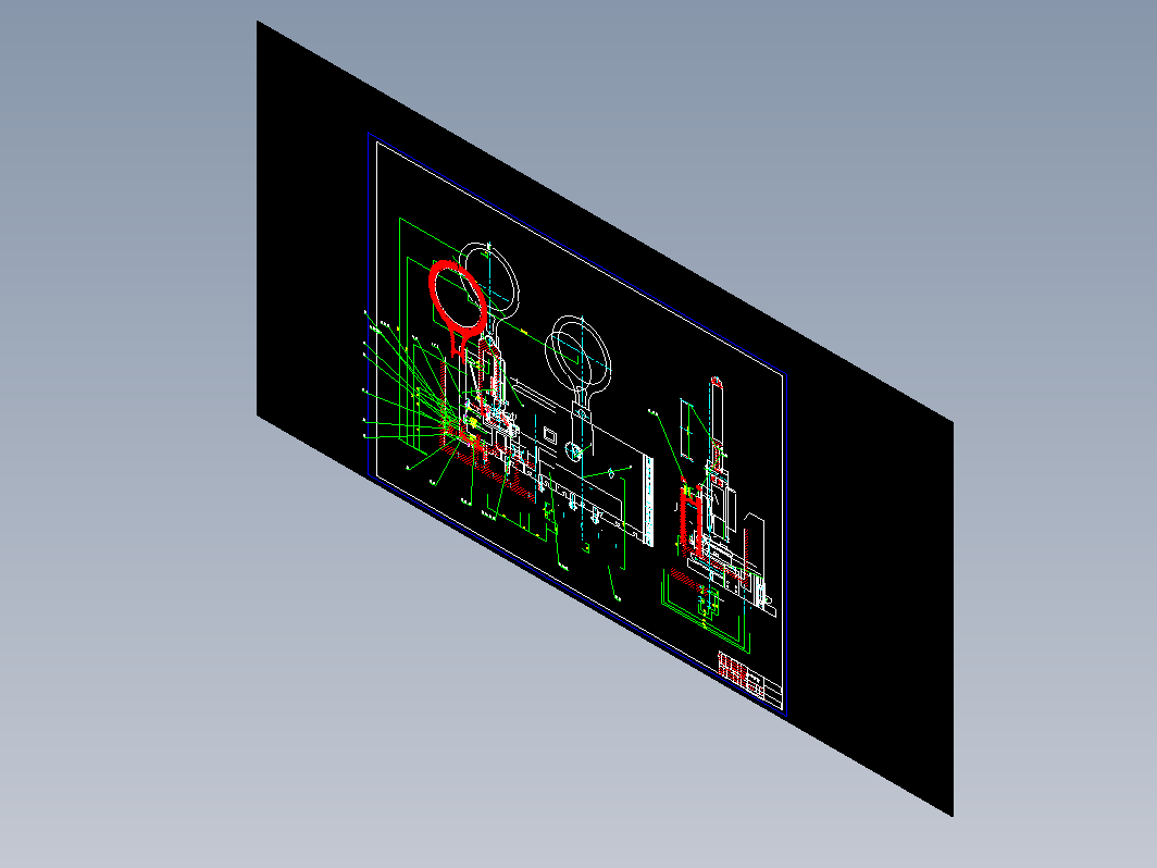 250吨闭式双点压力机执行机构设计+CAD+说明书